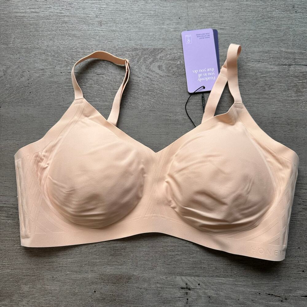 Honeylove Silhouette Bra Nude 1X